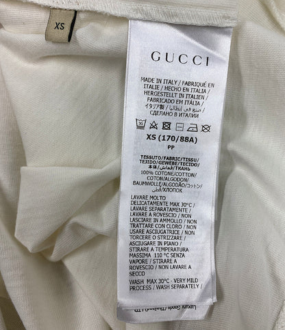 グッチ 美品 アディダス 半袖Ｔシャツ オフホワイト      メンズ SIZE XS  GUCCI×adidas