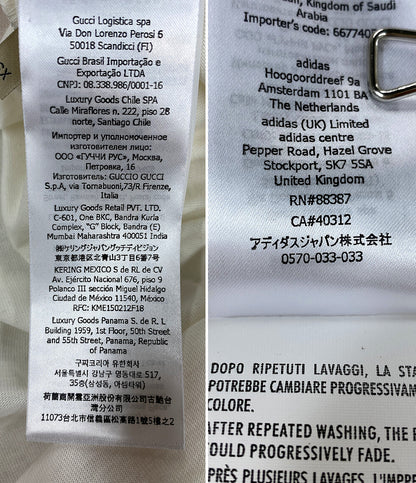 美品 GUCCI×adidas アディダス 半袖Ｔシャツ 717422 メンズ SIZE XS グッチ