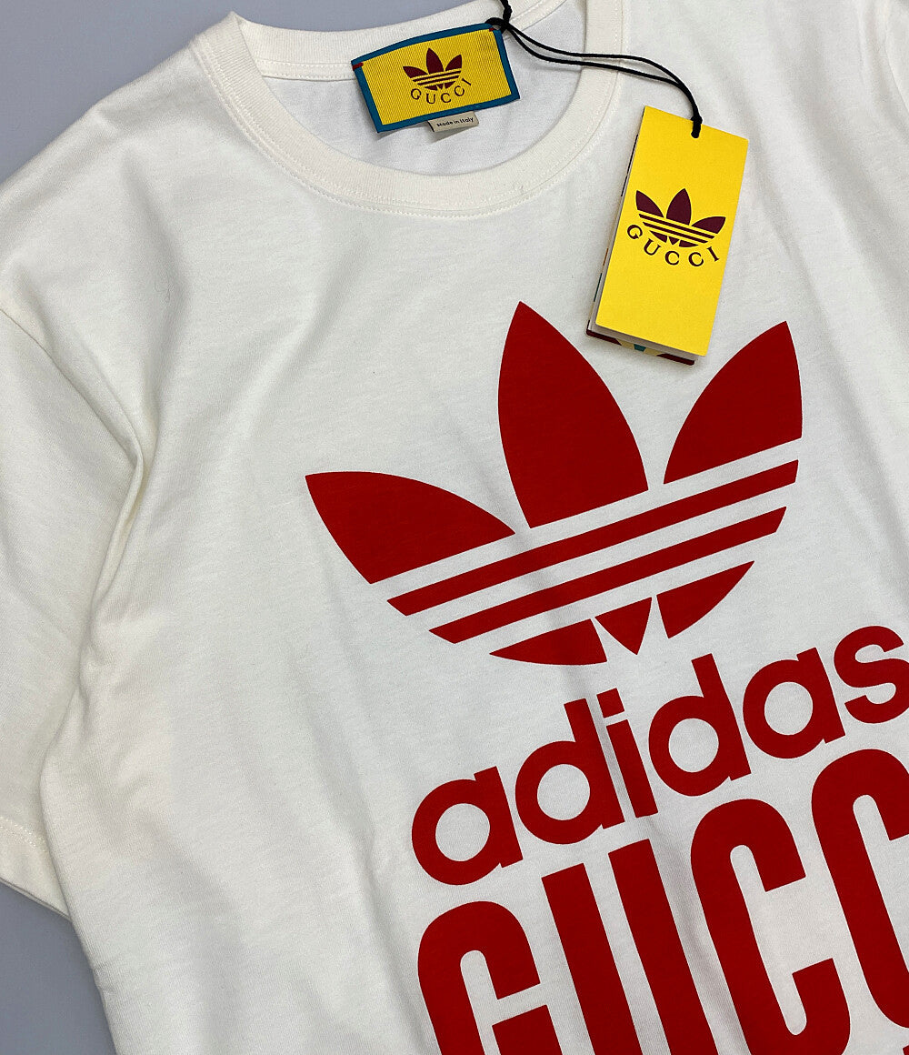 美品 GUCCI×adidas アディダス 半袖Tシャツ 717422 メンズ SIZE XS
