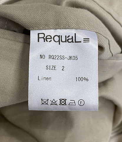 リコール コート Lapel lapel peak lapel jacket      メンズ SIZE 2  Requal