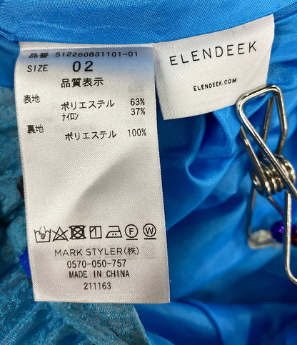 美品 エレンディーク マルチジャガードスカート      レディース SIZE 02  ELENDEEK