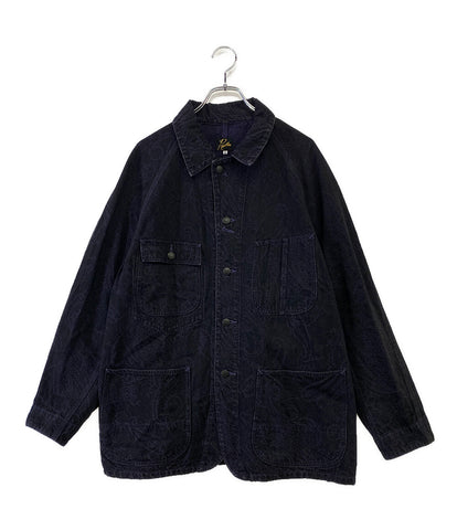 ニードルス  ジャケット Coverall -10oz Denim Paisley Jq      メンズ SIZE L  NEEDLES