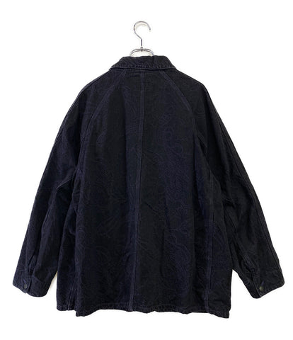 ニードルス  ジャケット Coverall -10oz Denim Paisley Jq      メンズ SIZE L  NEEDLES