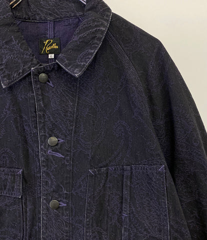 ニードルス  ジャケット Coverall -10oz Denim Paisley Jq      メンズ SIZE L  NEEDLES