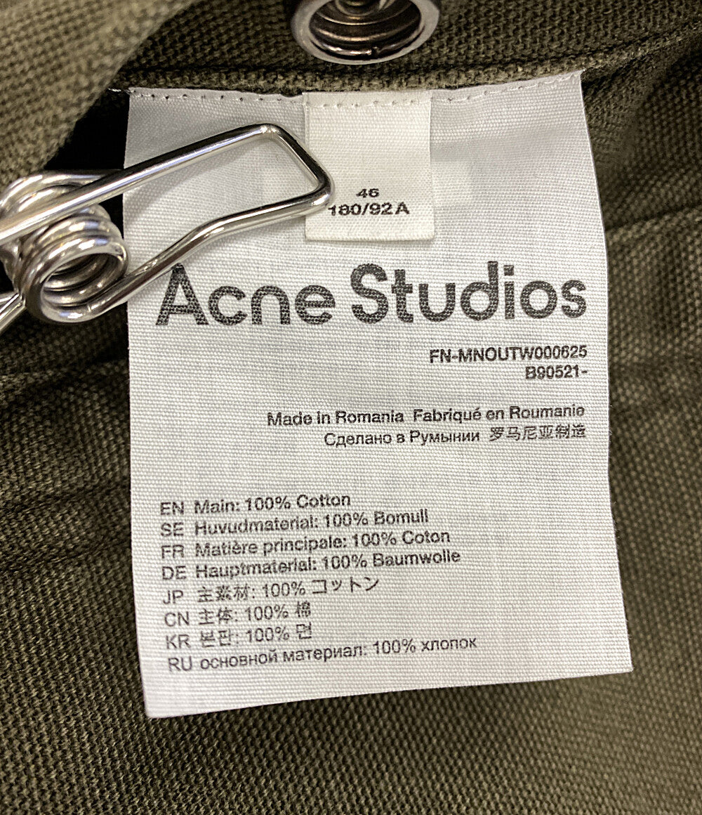 アクネステュディオス  コート FN-MNOUT000625 カーキ      メンズ SIZE 46  ACNE STUDIOS