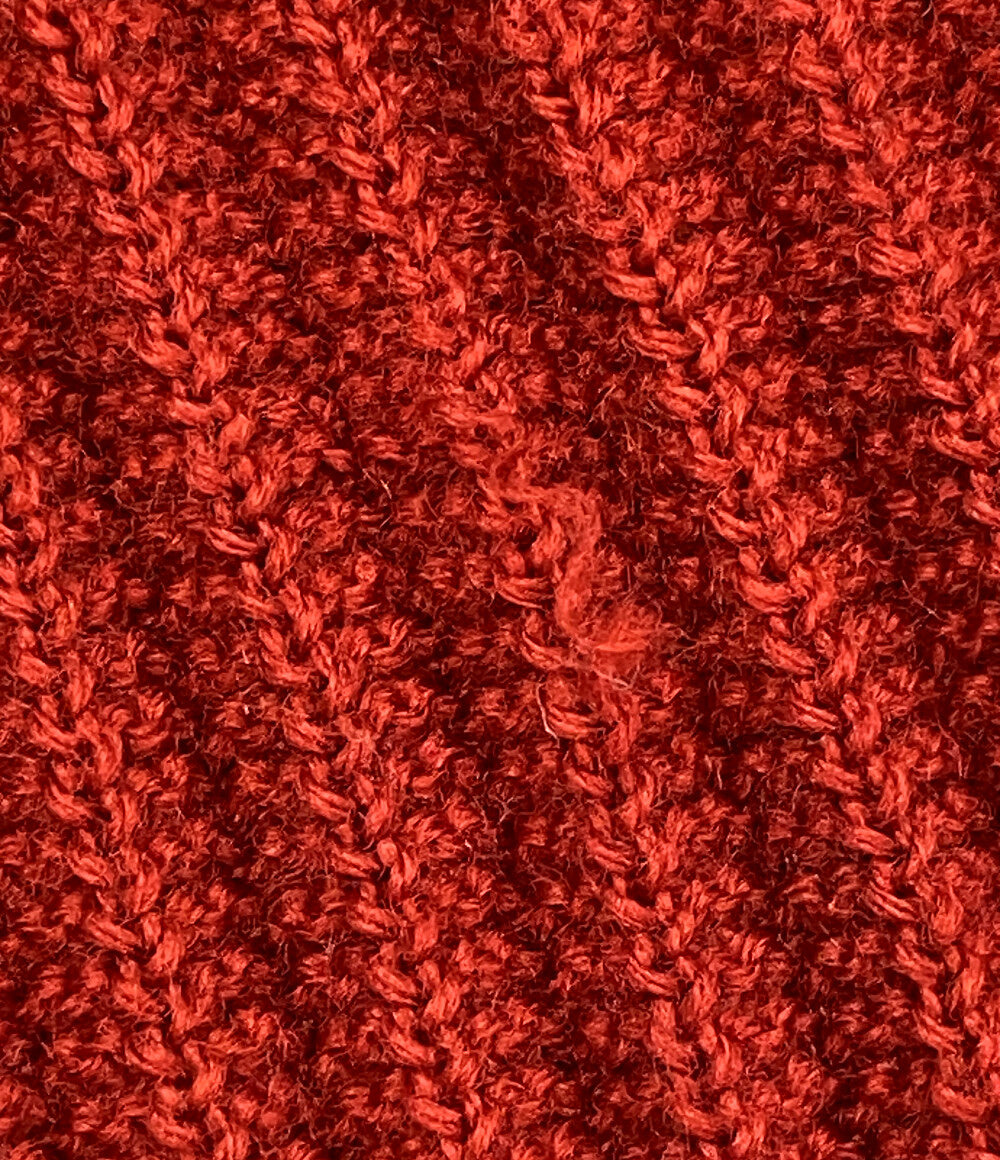 イッセイミヤケオムプリッセ プリーツニット レッド メンズ SIZE - ISSEY MIYAKE HOMME PLISSE