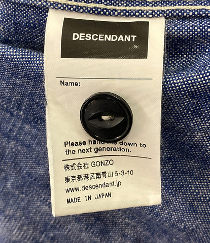 ディセンダント  長袖デニムシャツ      メンズ SIZE 2  DESCENDANT