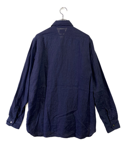 ニードルス  長袖リネンシャツ Work Shirt OT206      メンズ SIZE M  NEEDLES