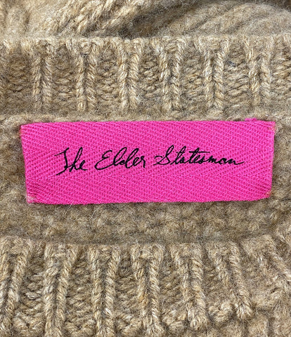 ジ エルダーステイツマン カシミヤヘビーセーター      メンズ SIZE S  the Elder Statesman