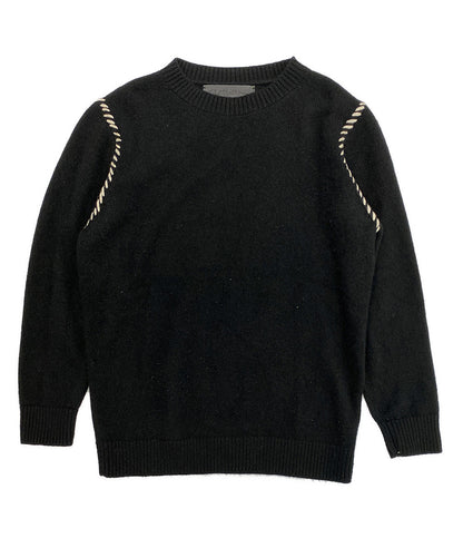 ジ エルダーステイツマン カシミヤステッチニット メンズ SIZE M The Elder Statesman