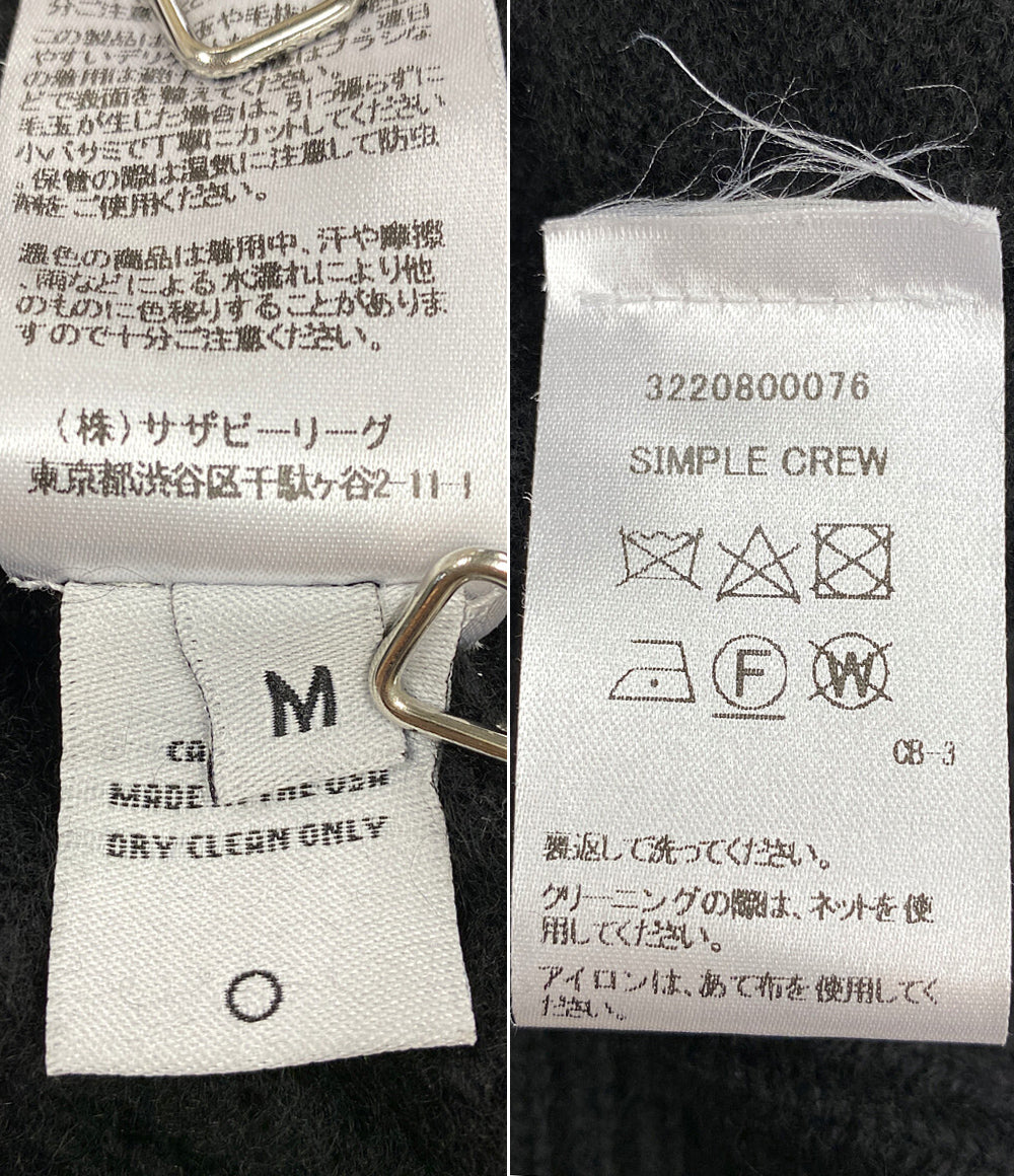 ジ エルダーステイツマン カシミヤステッチニット メンズ SIZE M The Elder Statesman