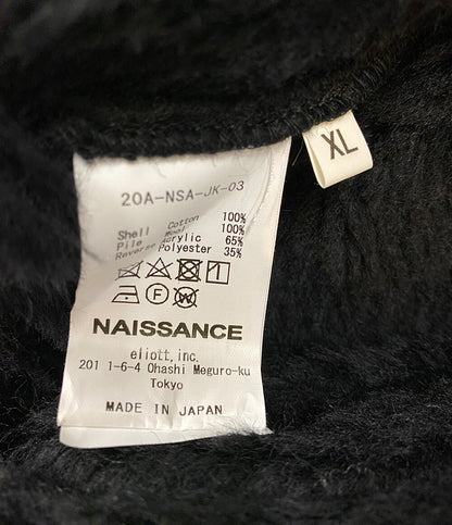 NAISSANCE ベスト 20AW REVERSIBLE VEST BLACK メンズ SIZE XL ネサンス