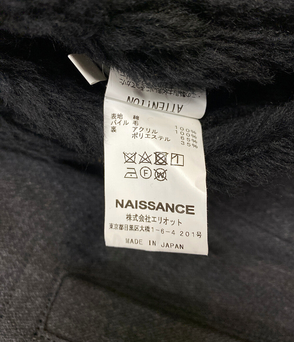 NAISSANCE ベスト 20AW REVERSIBLE VEST BLACK メンズ SIZE XL ネサンス