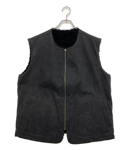 NAISSANCE ベスト 20AW REVERSIBLE VEST BLACK メンズ SIZE XL ネサンス