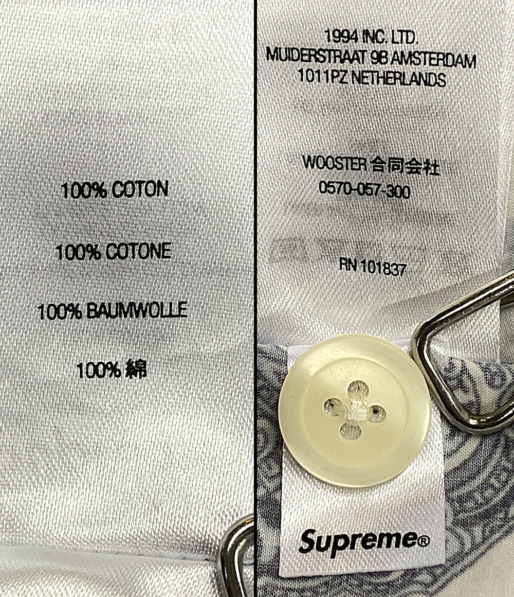 Supreme パジャマ REGENCY PAJAMA セットアップ 22SS メンズ SIZE M シュプリーム