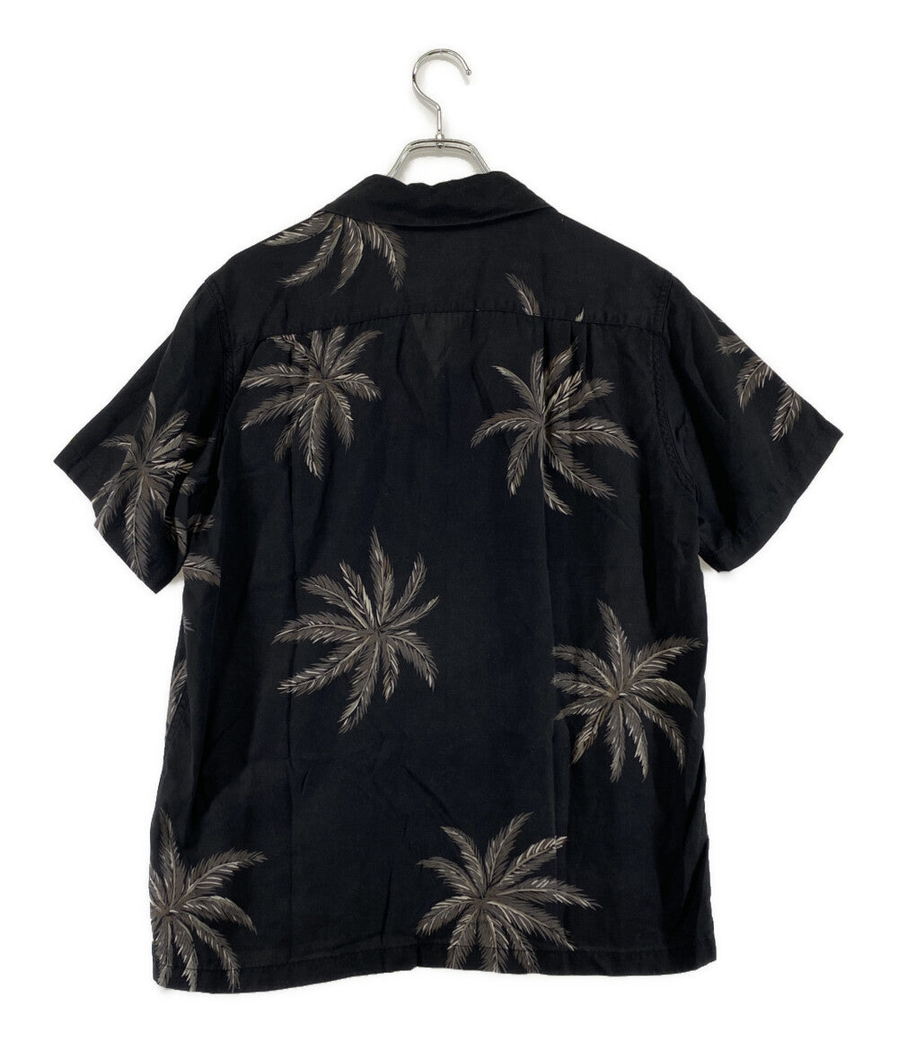 ワコマリア  半袖シャツ PALMS TREE HAWAIIAN SHIRT アロハシャツ 17SS     メンズ SIZE L  WACKO MARIA