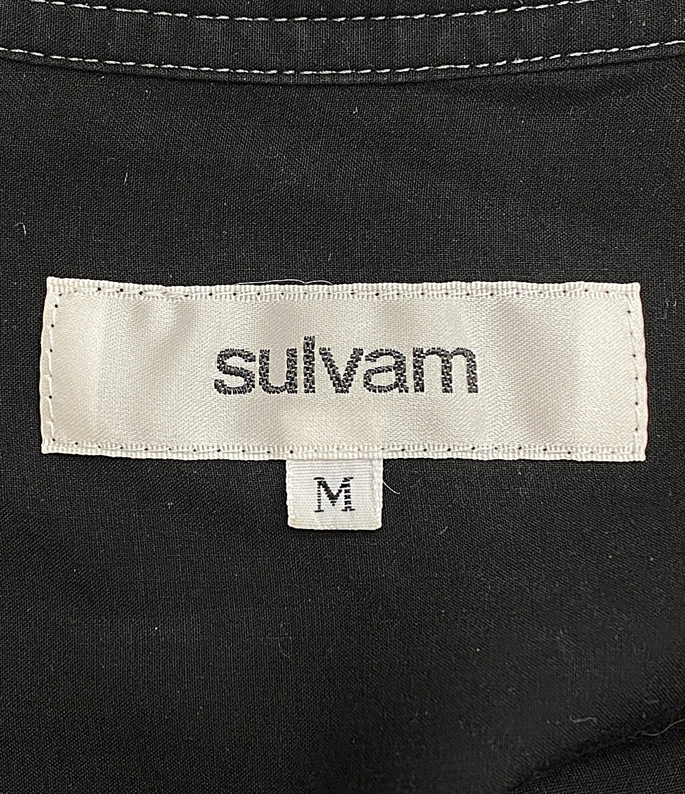 サルバム  長袖シャツ レーヨン      メンズ SIZE M  SULVAM