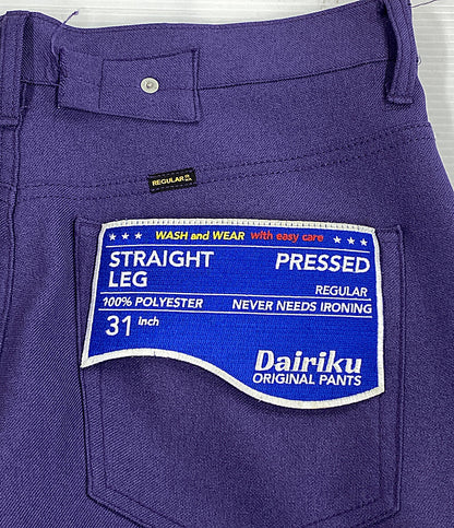 ダイリク パンツ Straight Pressed Pants 22AW     メンズ SIZE 31  DAIRIKU