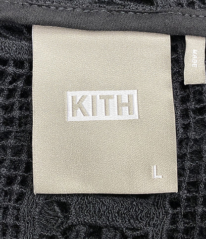 KITH キス 半袖カーディガン ロゴレース レディース SIZE L