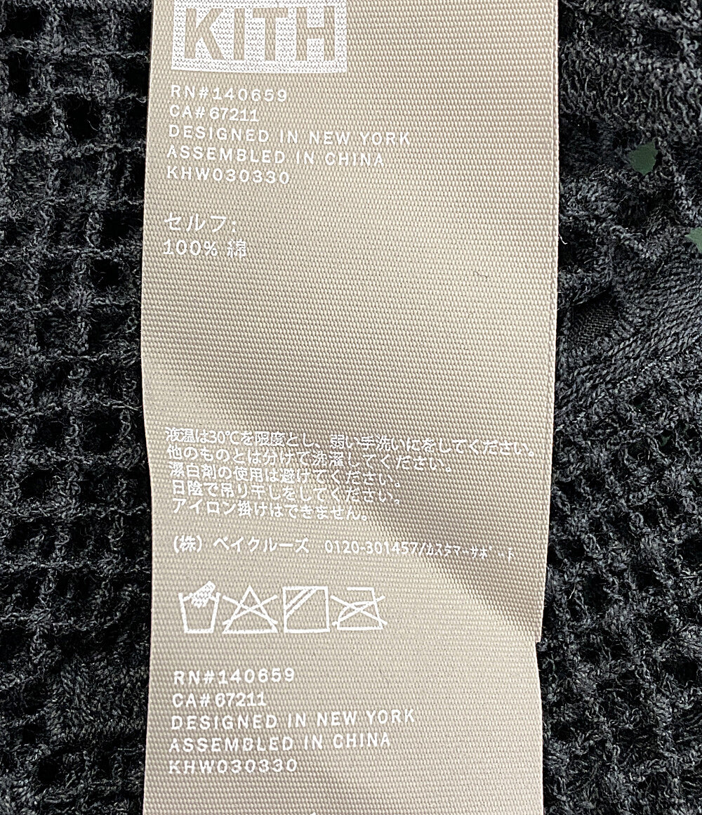 KITH キス 半袖カーディガン ロゴレース レディース SIZE L