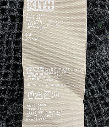 KITH キス 半袖カーディガン ロゴレース レディース SIZE L
