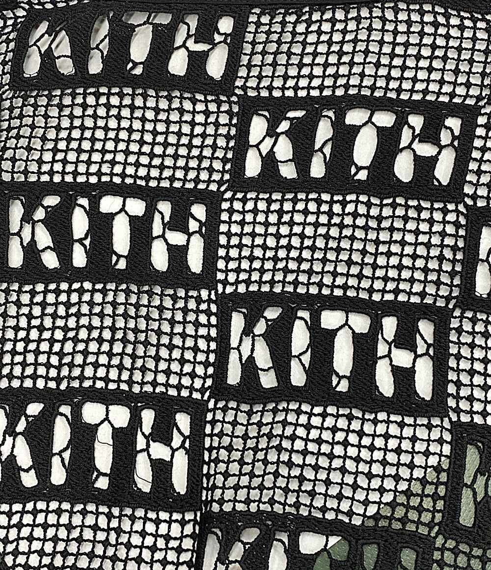 KITH キス 半袖カーディガン ロゴレース レディース SIZE L