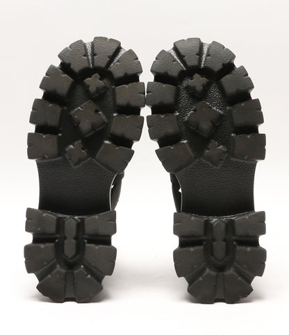 ジーナシス  サンダル zip グラディエ-タ-サンダル      レディース SIZE M  JEANASIS