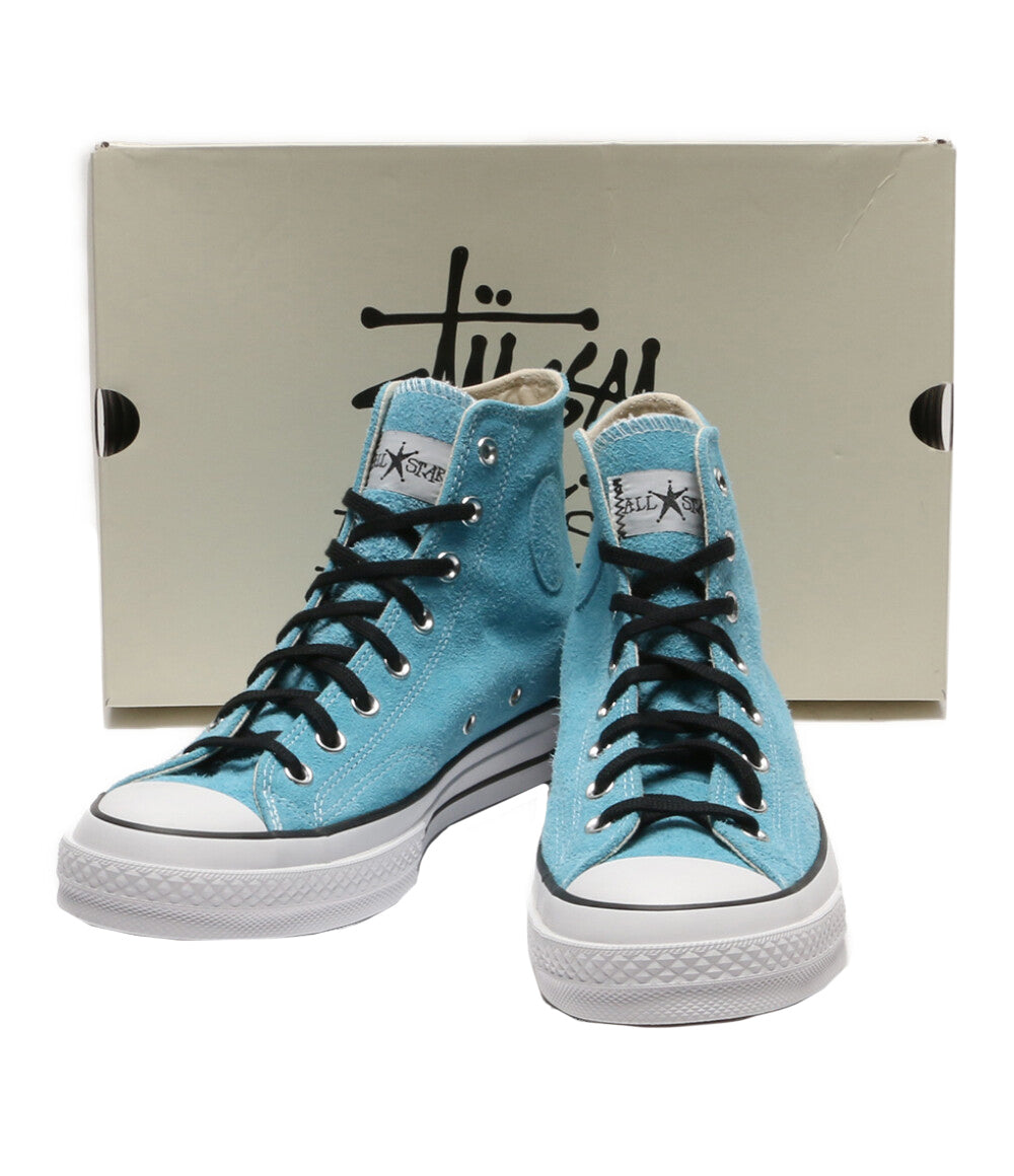 ステューシー  コンバース スニーカー Chuck 70 High Sky Blue     A07663C メンズ SIZE 28cm  Stussy x Converse