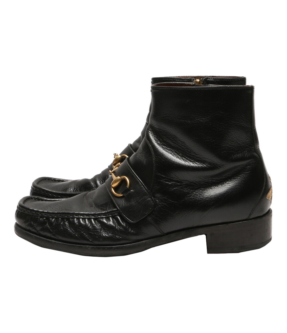 グッチ ブーツ ホースビットサイドジップブーツ 472759 レディース SIZE 9 GUCCI – Rehello by BOOKOFF