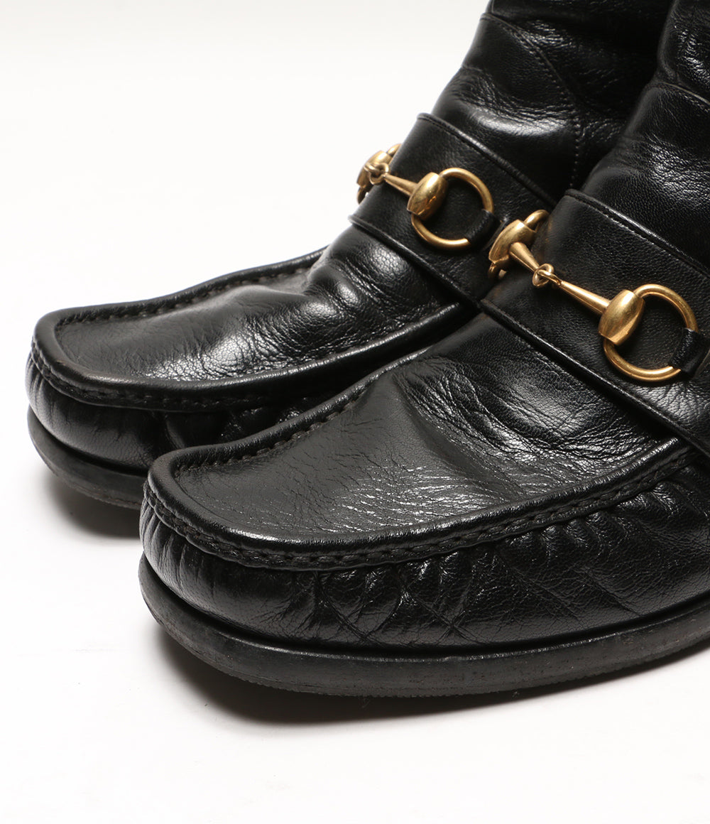 グッチ  ブーツ ホースビットサイドジップブーツ     472759 レディース SIZE 9  GUCCI