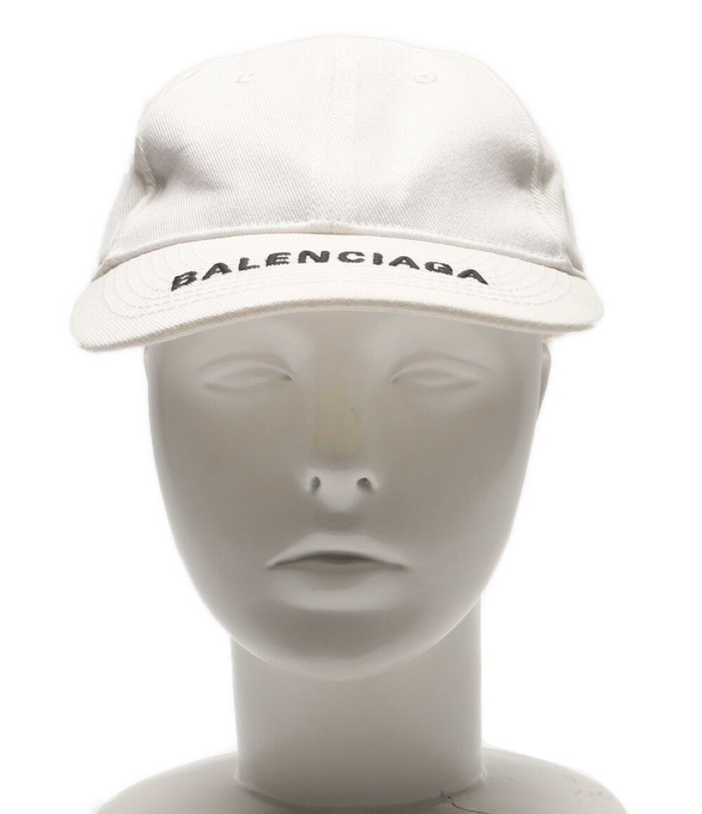 バレンシアガ 美品 キャップ ホワイト      レディース SIZE L  BALENCIAGA