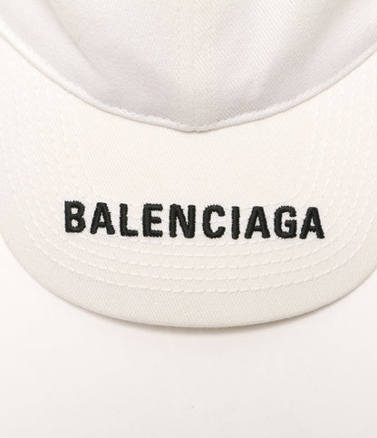 バレンシアガ 美品 キャップ ホワイト      レディース SIZE L  BALENCIAGA