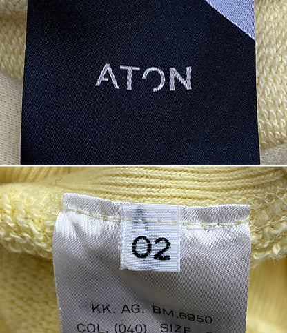 エイトン  パーカー NATURAL DYE URAKE HOODIE      メンズ SIZE 02  ATON