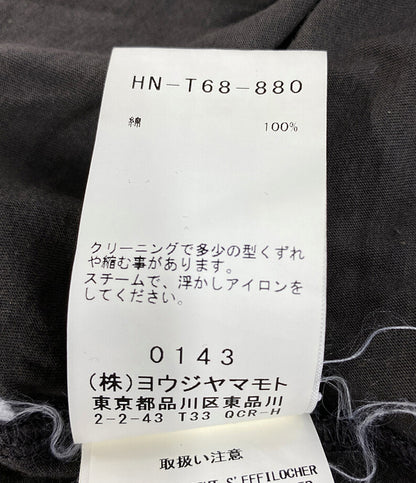 ヨウジヤマモト  長袖Ｔシャツ ロングスリーブカットソー　     HN-T68-880 メンズ SIZE 3  YOHJI YAMAMOTO