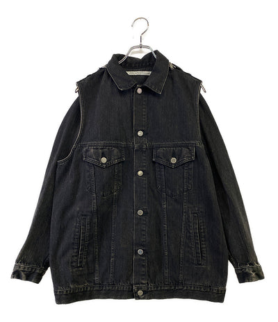 ジョンローレンスサリバン  ジャケット Layered Denim Jacket 20ss     メンズ SIZE M  JOHN LAWRENCE SULLIVAN