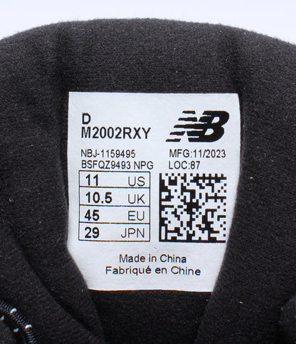 ニューバランス 美品 ジョウンド スニーカー M2002RXY 2002R GORE-TEX "Pine"       メンズ SIZE 29cm  JJJJound × New Balance