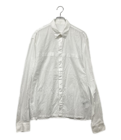 ジョンローレンスサリバン  長袖シャツ Cotton voile cross shirt      メンズ SIZE 46  JOHN LAWRENCE SULLIVAN