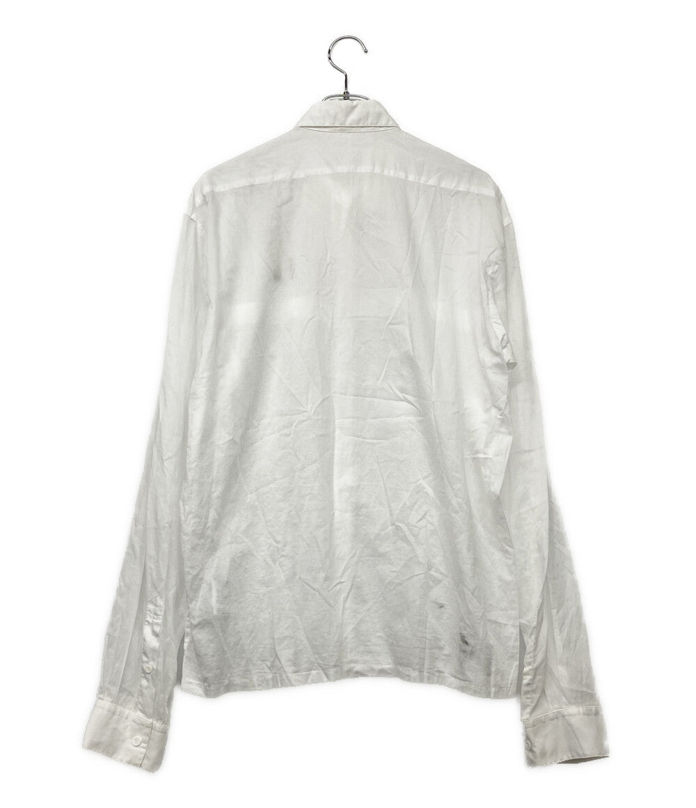 JOHN LAWRENCE SULLIVAN 長袖シャツ Cotton voile cross shirt メンズ SIZE 46 ジョンローレンスサリバン