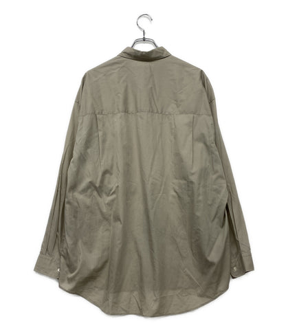 グラフペーパー 長袖シャツ Broad Oversized L S Shirt 19SS     メンズ SIZE F  Graphpaper