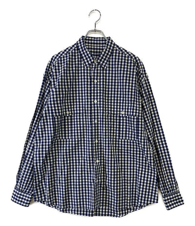 ポータークラシック  長袖シャツ ROLL UP SHIRTS ギンガムチェック       メンズ SIZE L  PORTER CLASSIC