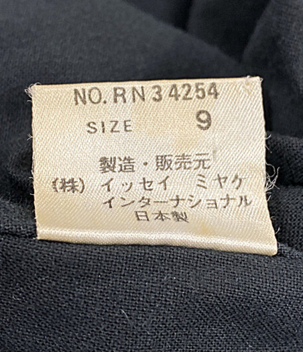 アイエス イッセイミヤケ チェックピーコート     RN34254 レディース SIZE 9  I.S ISSEY MIYAKE