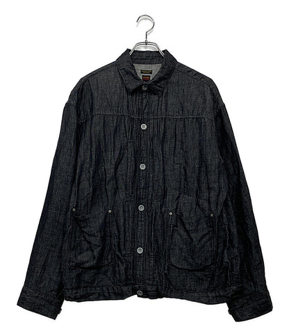 エゴトリッピング  デニムシャツジャケット 1880S LINEN DENIMJACKET      メンズ SIZE 48  EGO TRIPPING