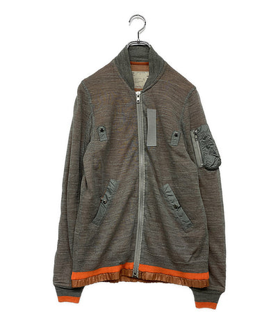 サカイ  レイヤードボンバージャケット 2012     メンズ SIZE 1  sacai