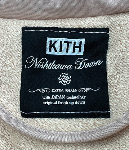 ナノユニバース  キス 東京西川 ダウンジャケット NAKAMEGURO jersey 1 西川ダウン     KH1080 メンズ SIZE XS  KITH×東京西川×NANO UNIVERSE