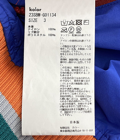 kolor BEACON カラー ビーコン ブルゾン Nyストレッチタフタブルゾン 23ss メンズ SIZE 3