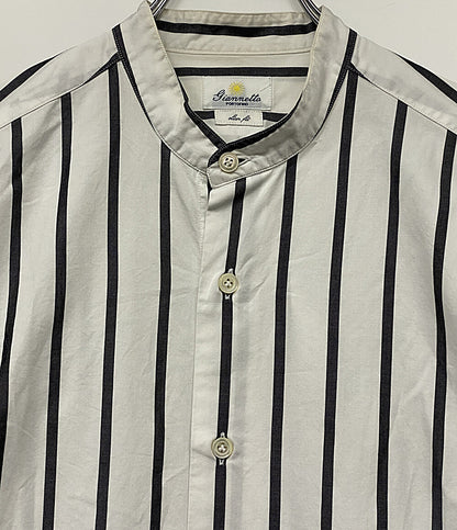 ジャンネット  長袖シャツ スタンドカラーシャツ      メンズ SIZE 40  GIANNETTO