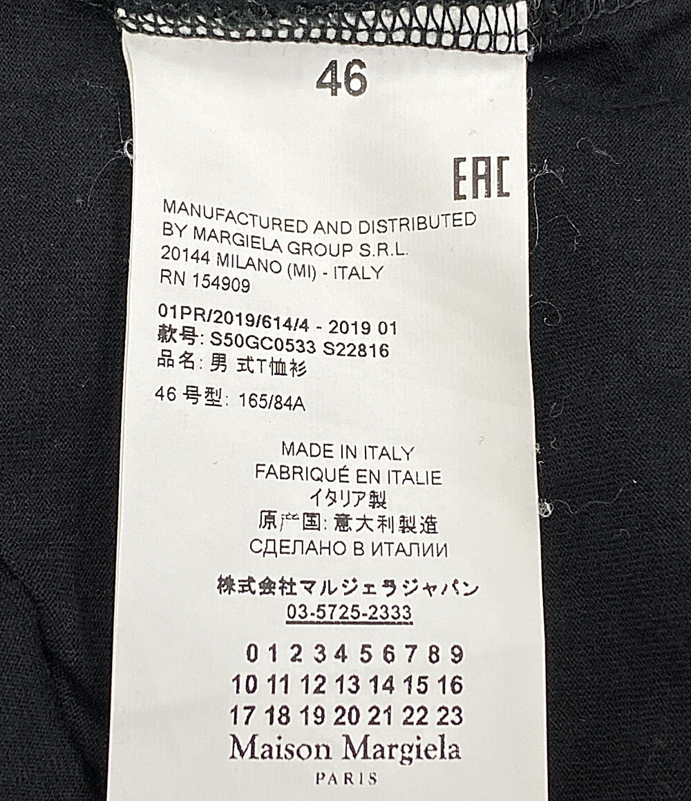 メゾンマルジェラ 半袖Ｔシャツ Graphic Logo Print Tee 19AW     メンズ SIZE 46  Maison Margiela