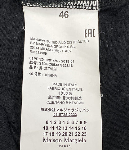 メゾンマルジェラ 半袖Ｔシャツ Graphic Logo Print Tee 19AW     メンズ SIZE 46  Maison Margiela