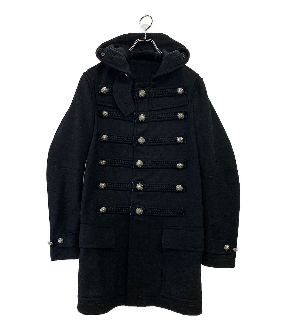 バルマン ナポレオンコート ブラック メンズ SIZE 46 BALMAIN