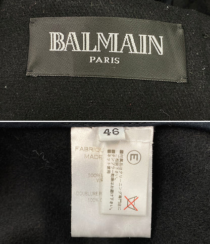 バルマン  ナポレオンコート ブラック       メンズ SIZE 46  BALMAIN